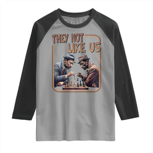 MLK And Malcolm X Raglan Shirt They Not Like Us Revolutionary Leaders TS12 Sport Gray Black Print Your Wear