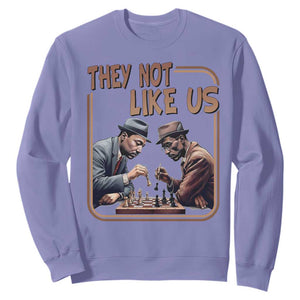 MLK And Malcolm X Sweatshirt They Not Like Us Revolutionary Leaders TS12 Violet Print Your Wear