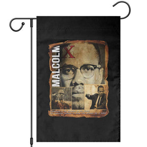 Education Is The Passport To The Future Garden Flag Malcolm X Quote TS12 Black Print Your Wear