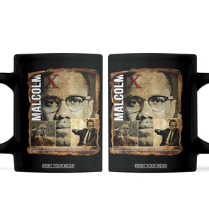 Education Is The Passport To The Future Coffee Mug Malcolm X Quote TS12 Black Print Your Wear