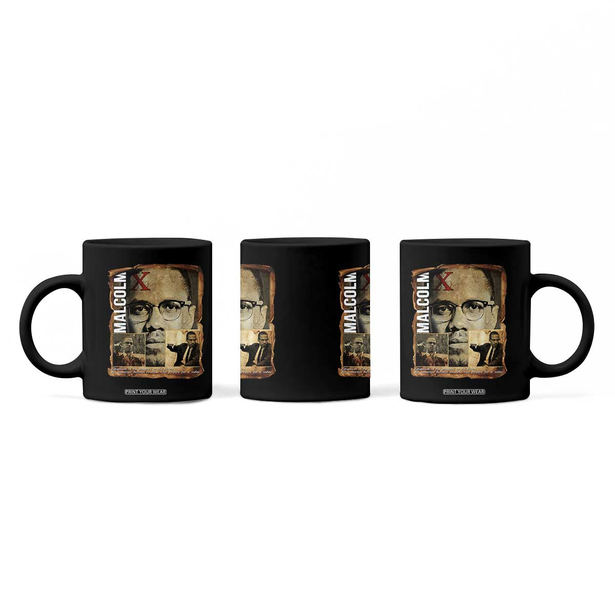 Education Is The Passport To The Future Coffee Mug Malcolm X Quote TS12 Print Your Wear