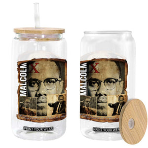 Education Is The Passport To The Future Glass Can Malcolm X Quote TS12 Print Your Wear