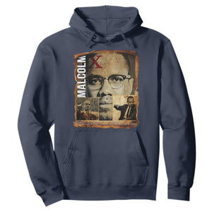 Education Is The Passport To The Future Hoodie Malcolm X Quote TS12 Navy Print Your Wear