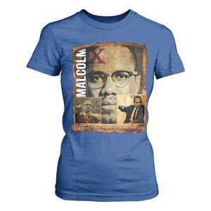 Education Is The Passport To The Future T Shirt For Women Malcolm X Quote TS12 Royal Blue Print Your Wear