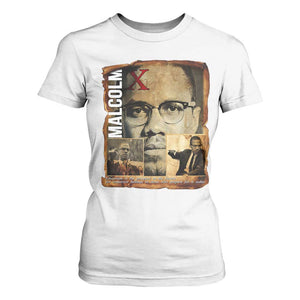 Education Is The Passport To The Future T Shirt For Women Malcolm X Quote TS12 White Print Your Wear