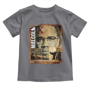 Education Is The Passport To The Future Toddler T Shirt Malcolm X Quote TS12 Charcoal Print Your Wear
