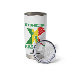 Stumbling Is Not Falling Tumbler Cup African American Black History Month TS12 Print Your Wear