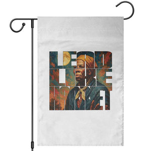 Lead Like Harriet Garden Flag Black History Month Juneteenth Quote TS12 Black Print Your Wear