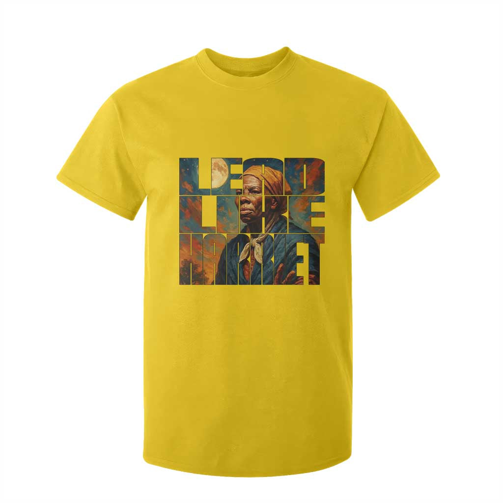 Lead Like Harriet T Shirt For Kid Black History Month Juneteenth Quote TS12 Daisy Print Your Wear