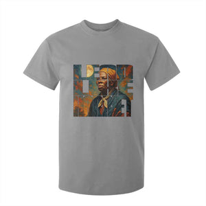Lead Like Harriet T Shirt For Kid Black History Month Juneteenth Quote TS12 Sport Gray Print Your Wear