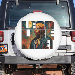 Lead Like Harriet Spare Tire Cover Black History Month Juneteenth Quote TS12 No hole Black Print Your Wear