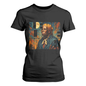 Lead Like Harriet T Shirt For Women Black History Month Juneteenth Quote TS12 Black Print Your Wear