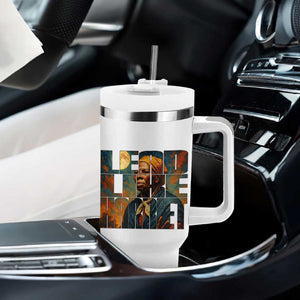 Lead Like Harriet Tumbler With Handle Black History Month Juneteenth Quote TS12 Print Your Wear