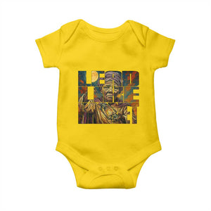 Lead Like Harriet Baby Onesie Black Women Leadership Quote TS12 Daisy Print Your Wear