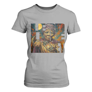 Lead Like Harriet T Shirt For Women Black Women Leadership Quote TS12 Sport Gray Print Your Wear