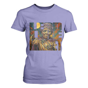 Lead Like Harriet T Shirt For Women Black Women Leadership Quote TS12 Violet Print Your Wear