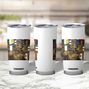 Lead Like Harriet Tumbler Cup Black Women Leadership Quote TS12 Print Your Wear