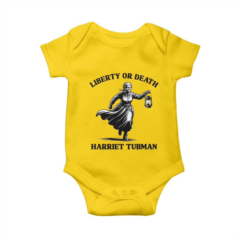 Liberty Or Death Baby Onesie Harriet Tubman Quote TS12 Daisy Print Your Wear