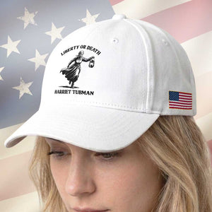 Liberty Or Death Baseball Cap Harriet Tubman Quote TS12 Print Your Wear