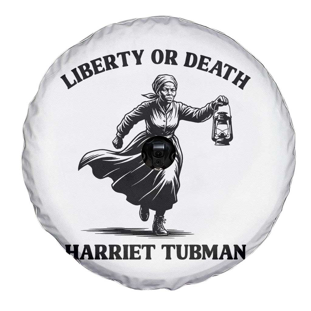 Liberty Or Death Spare Tire Cover Harriet Tubman Quote TS12 Print Your Wear
