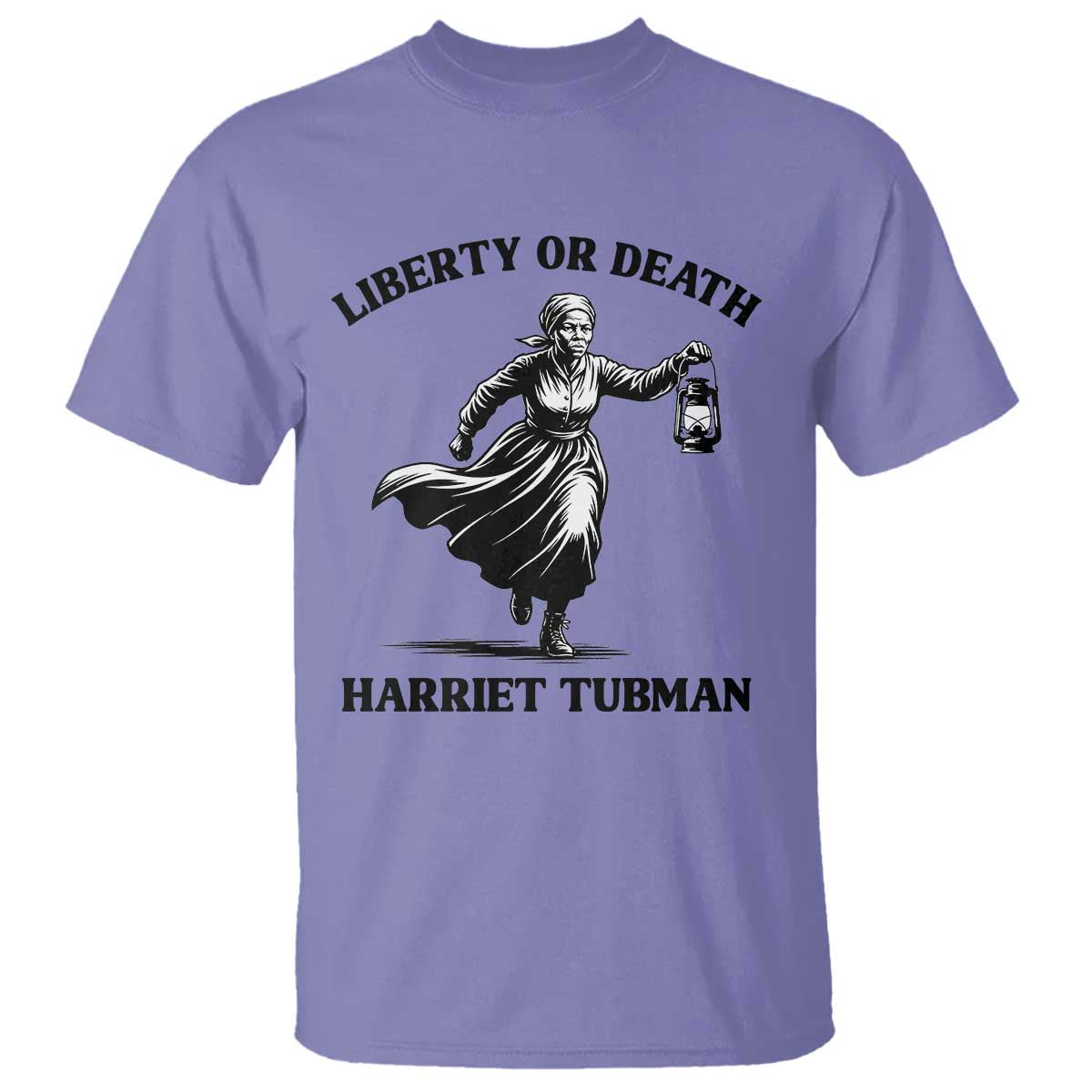 Liberty Or Death T Shirt Harriet Tubman Quote TS12 Violet Print Your Wear
