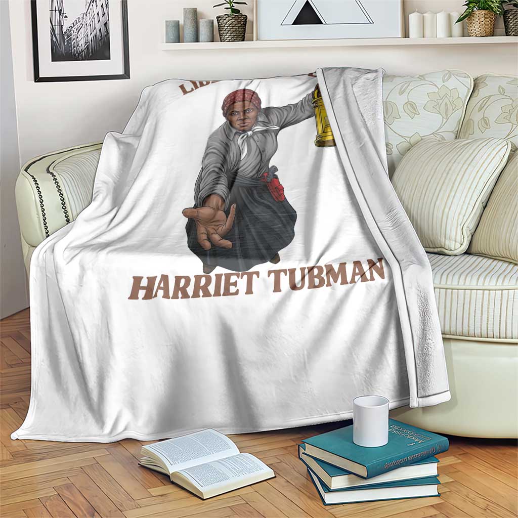 Harriet Tubman Freedom Quote Throw Blanket Liberty Or Death TS12 Print Your Wear