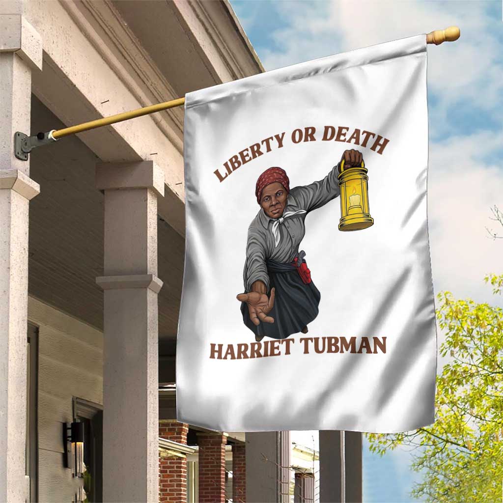Harriet Tubman Freedom Quote Garden Flag Liberty Or Death TS12 Print Your Wear