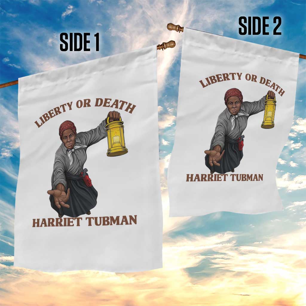 Harriet Tubman Freedom Quote Garden Flag Liberty Or Death TS12 Print Your Wear