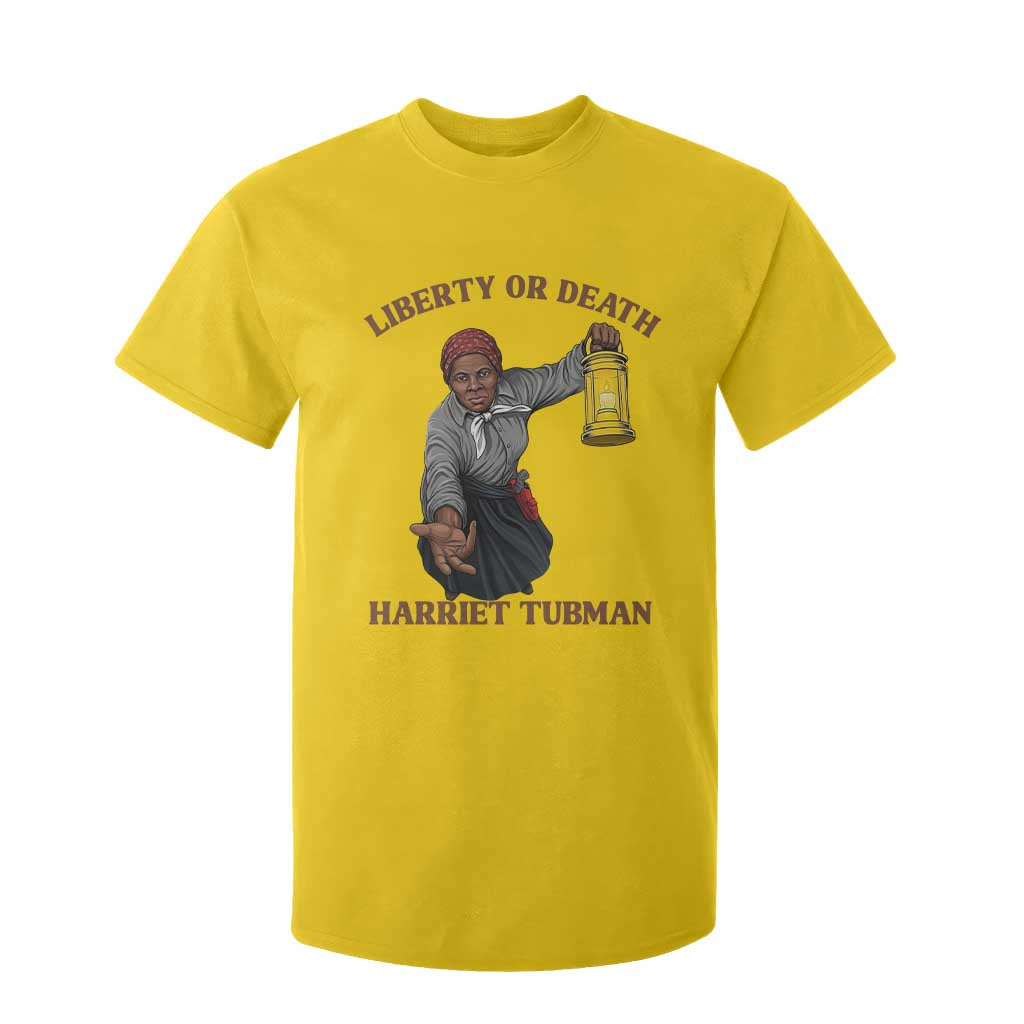 Harriet Tubman Freedom Quote T Shirt For Kid Liberty Or Death TS12 Daisy Print Your Wear