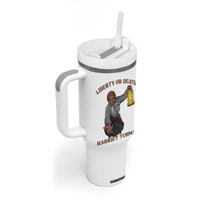Harriet Tubman Freedom Quote Tumbler With Handle Liberty Or Death TS12 Print Your Wear