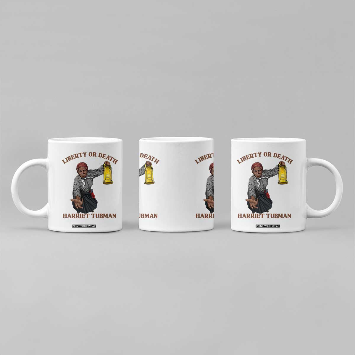 Harriet Tubman Freedom Quote Coffee Mug Liberty Or Death TS12 Print Your Wear