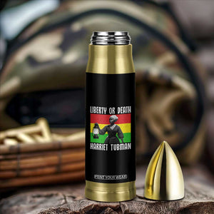 Harriet Tubman Women Leadership Bullet Tumbler Liberty Or Death TS12 Print Your Wear