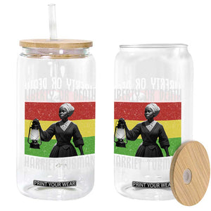 Harriet Tubman Women Leadership Glass Can Liberty Or Death TS12 Print Your Wear