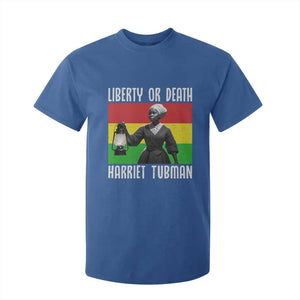 Harriet Tubman Women Leadership T Shirt For Kid Liberty Or Death TS12 Royal Blue Print Your Wear