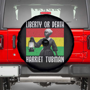 Harriet Tubman Women Leadership Spare Tire Cover Liberty Or Death TS12 Black Print Your Wear