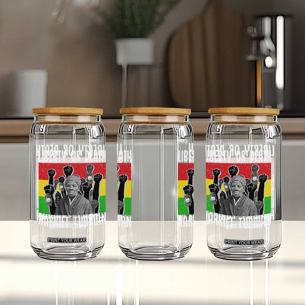 Harriet Tubman Glass Can Liberty Or Death Women Empowerment Quote TS12 Print Your Wear