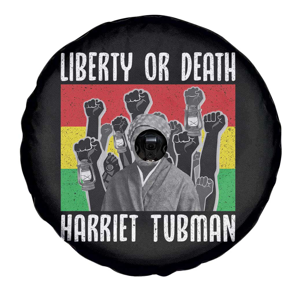 Harriet Tubman Spare Tire Cover Liberty Or Death Women Empowerment Quote TS12 Print Your Wear