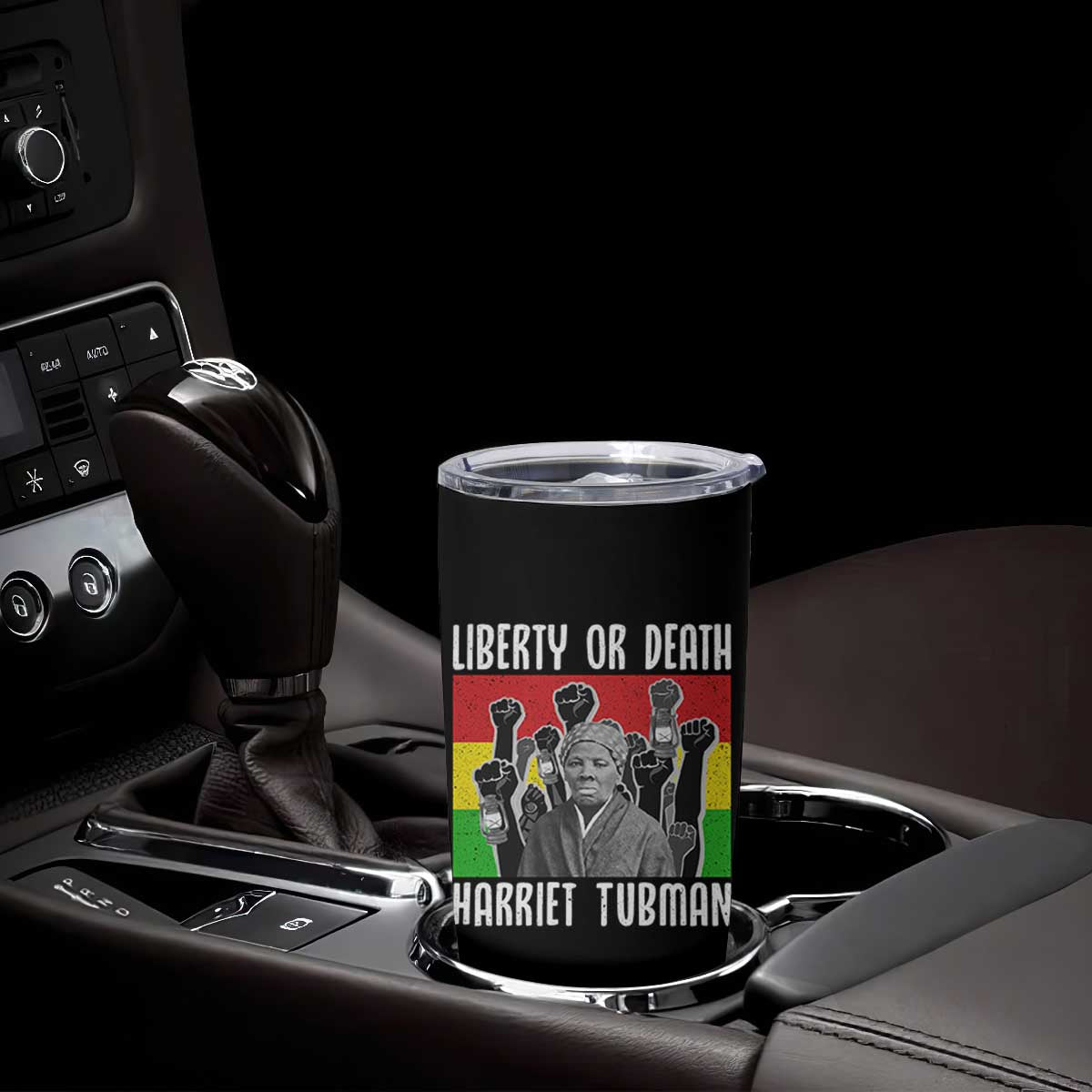 Harriet Tubman Tumbler Cup Liberty Or Death Women Empowerment Quote TS12 Print Your Wear