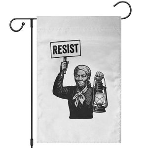 Harriet Tubman Says Resist Garden Flag Women Empowerment Quote TS12 White Print Your Wear