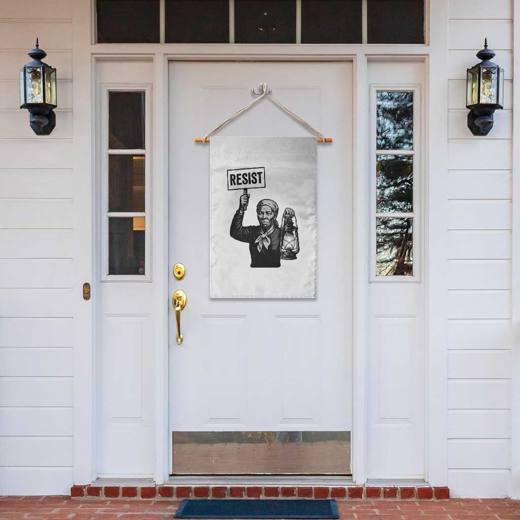 Harriet Tubman Says Resist Garden Flag Women Empowerment Quote TS12 Print Your Wear