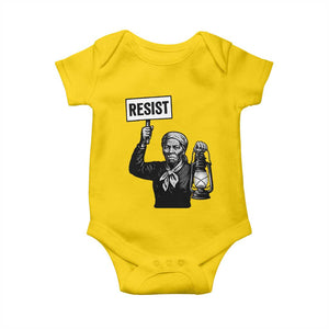 Harriet Tubman Says Resist Baby Onesie Women Empowerment Quote TS12 Daisy Print Your Wear