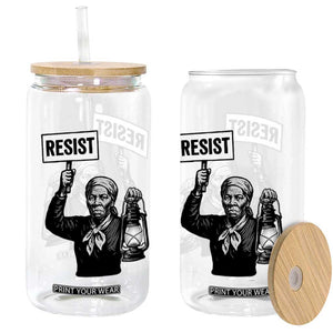 Harriet Tubman Says Resist Glass Can Women Empowerment Quote TS12 Print Your Wear