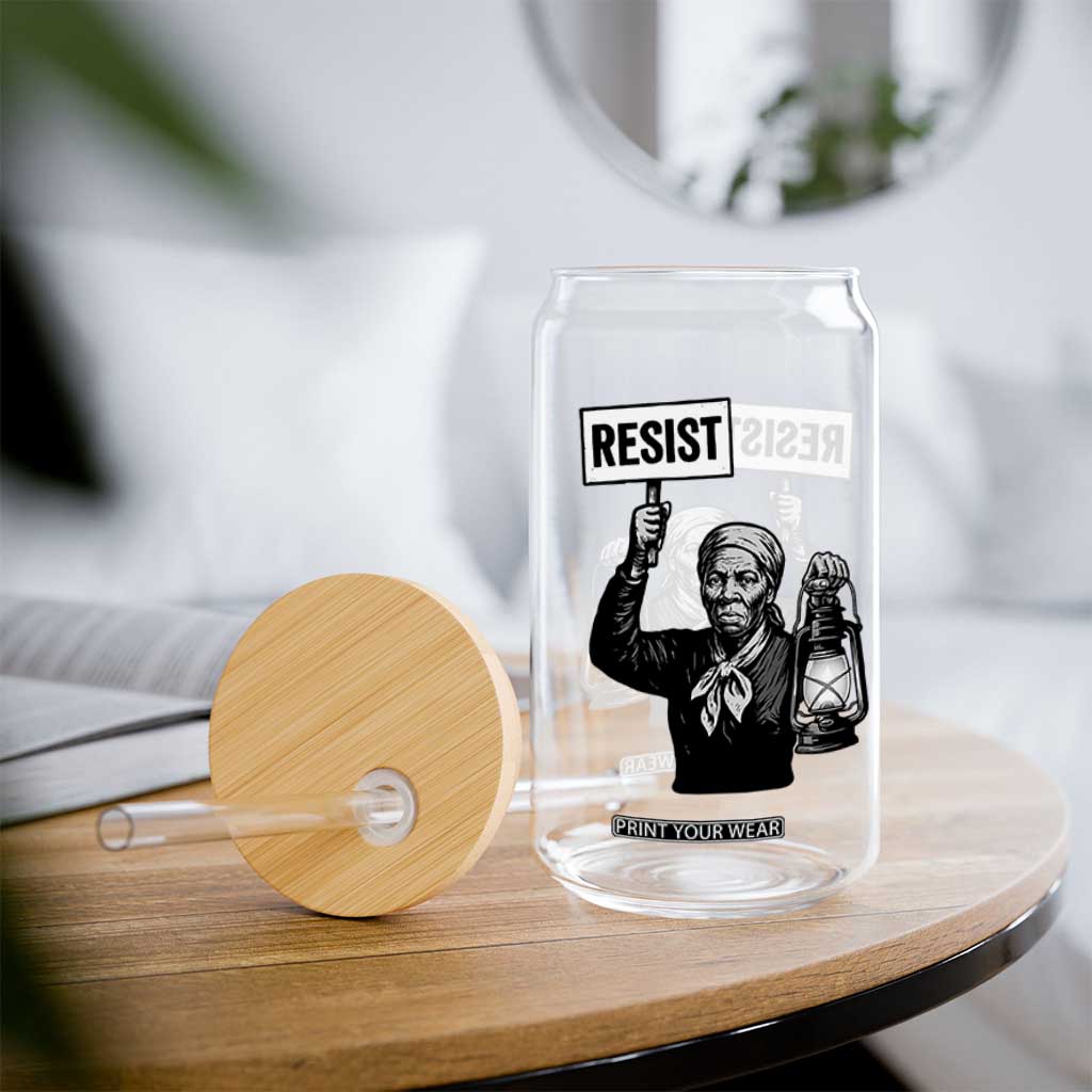 Harriet Tubman Says Resist Glass Can Women Empowerment Quote TS12 Print Your Wear