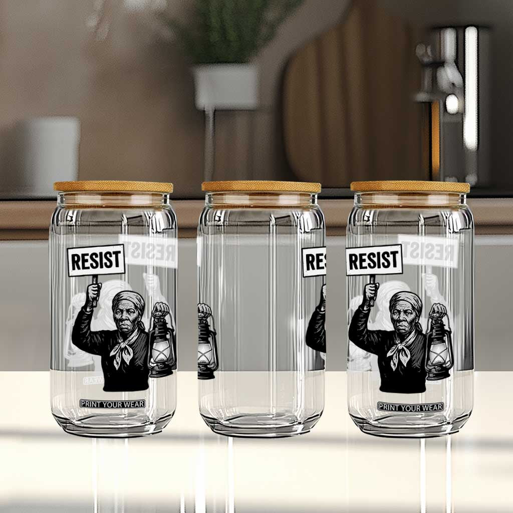 Harriet Tubman Says Resist Glass Can Women Empowerment Quote TS12 Print Your Wear