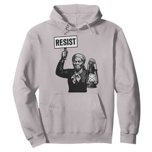 Harriet Tubman Says Resist Hoodie Women Empowerment Quote TS12 Ice Gray Print Your Wear