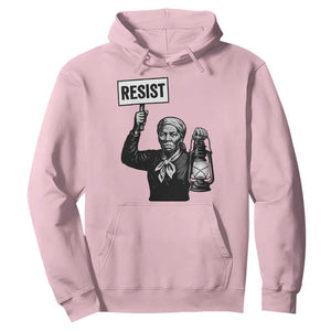 Harriet Tubman Says Resist Hoodie Women Empowerment Quote TS12 Light Pink Print Your Wear