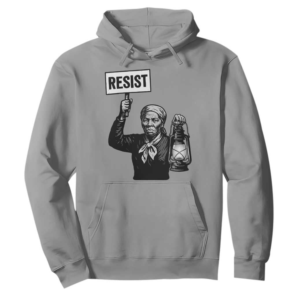 Harriet Tubman Says Resist Hoodie Women Empowerment Quote TS12 Sport Gray Print Your Wear