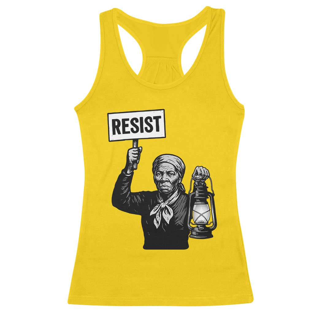 Harriet Tubman Says Resist Racerback Tank Top Women Empowerment Quote TS12 Daisy Print Your Wear