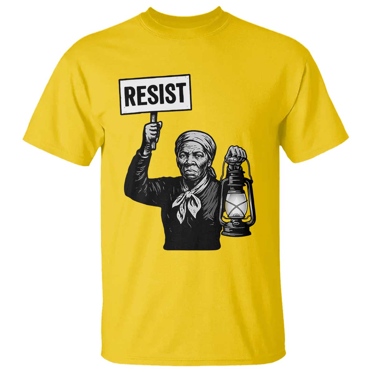 Harriet Tubman Says Resist T Shirt Women Empowerment Quote TS12 Daisy Print Your Wear