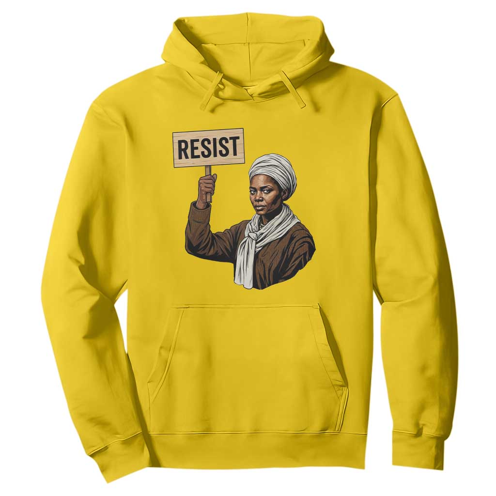Funny Harriet Tubman Says Resist Hoodie Black Pride Inspiration Gift TS12 Daisy Print Your Wear